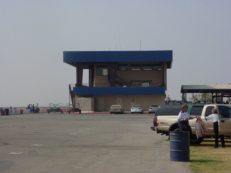 Buttonwillow Raceway Park — The control tower at Buttonwillow Raceway Park. Taken by Joshua Underwood, October 28, 2002