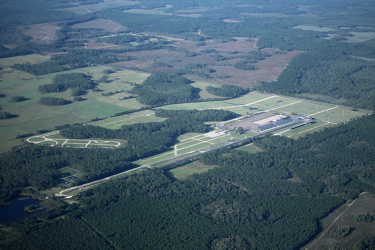 Gainesville Raceway — Aerial photo of Gainesville Raceway