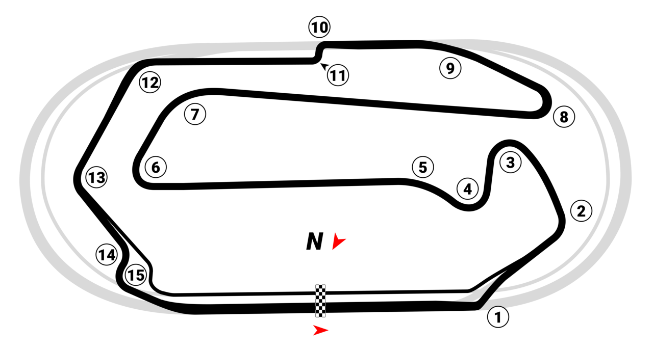 Homestead-Miami Speedway — The Formula E Layout of Homestead-Miami Speedway