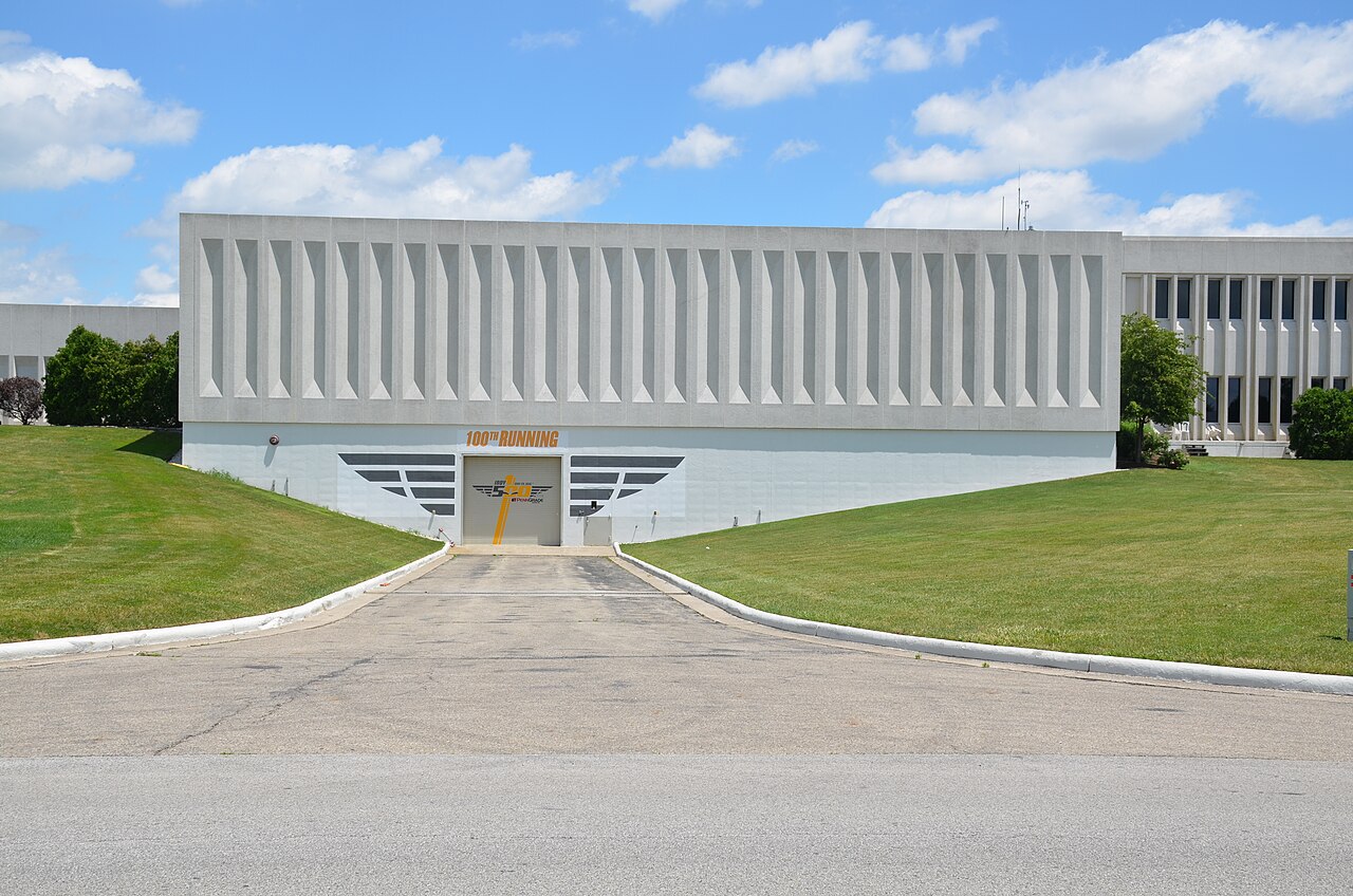 Indianapolis Motor Speedway (IMS) Museum — Entrance to the Basement at the Indianapolis Motor Speedway Museum