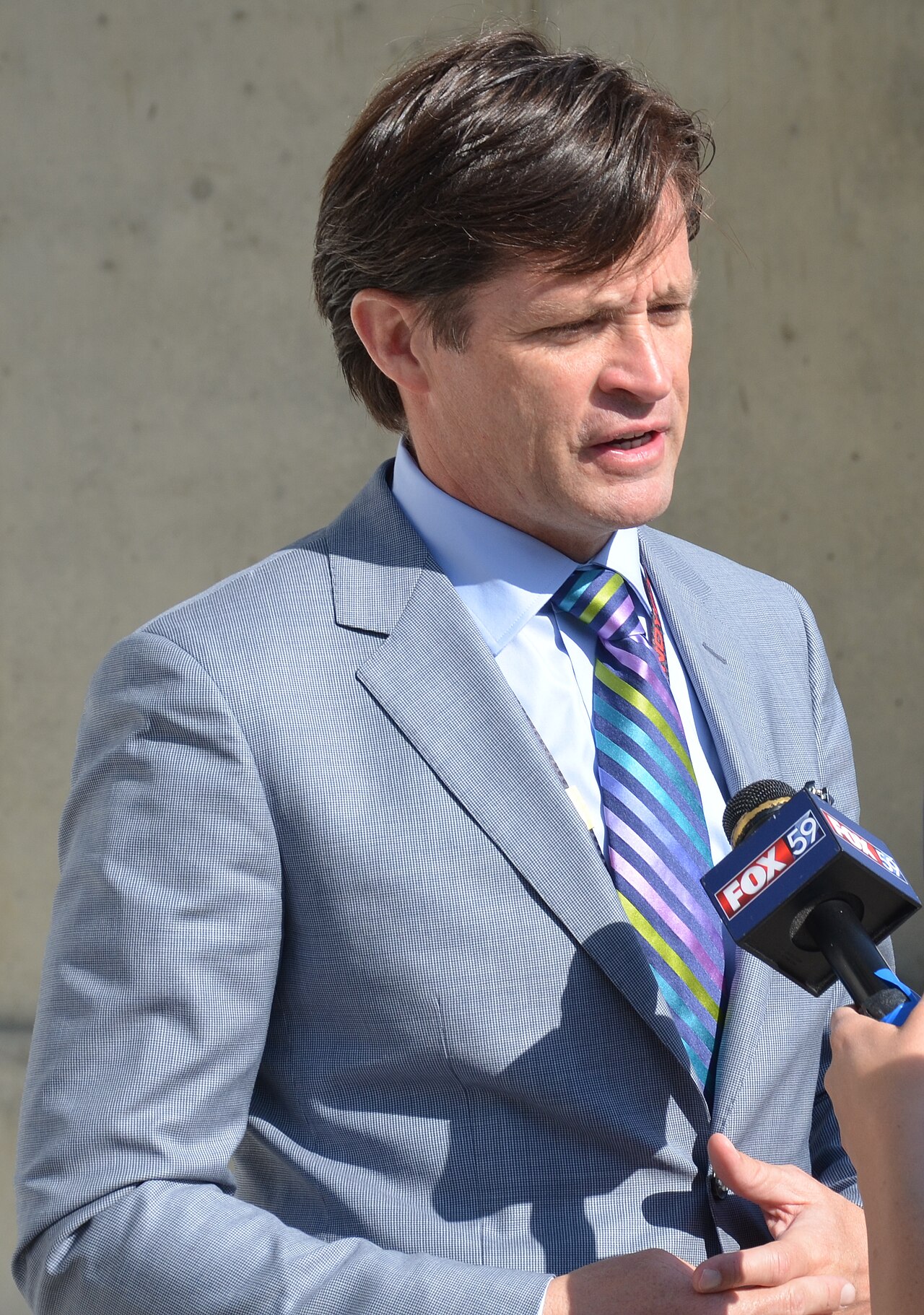 Indianapolis Motor Speedway — Doug Boles at the 2015 Indianapolis 500