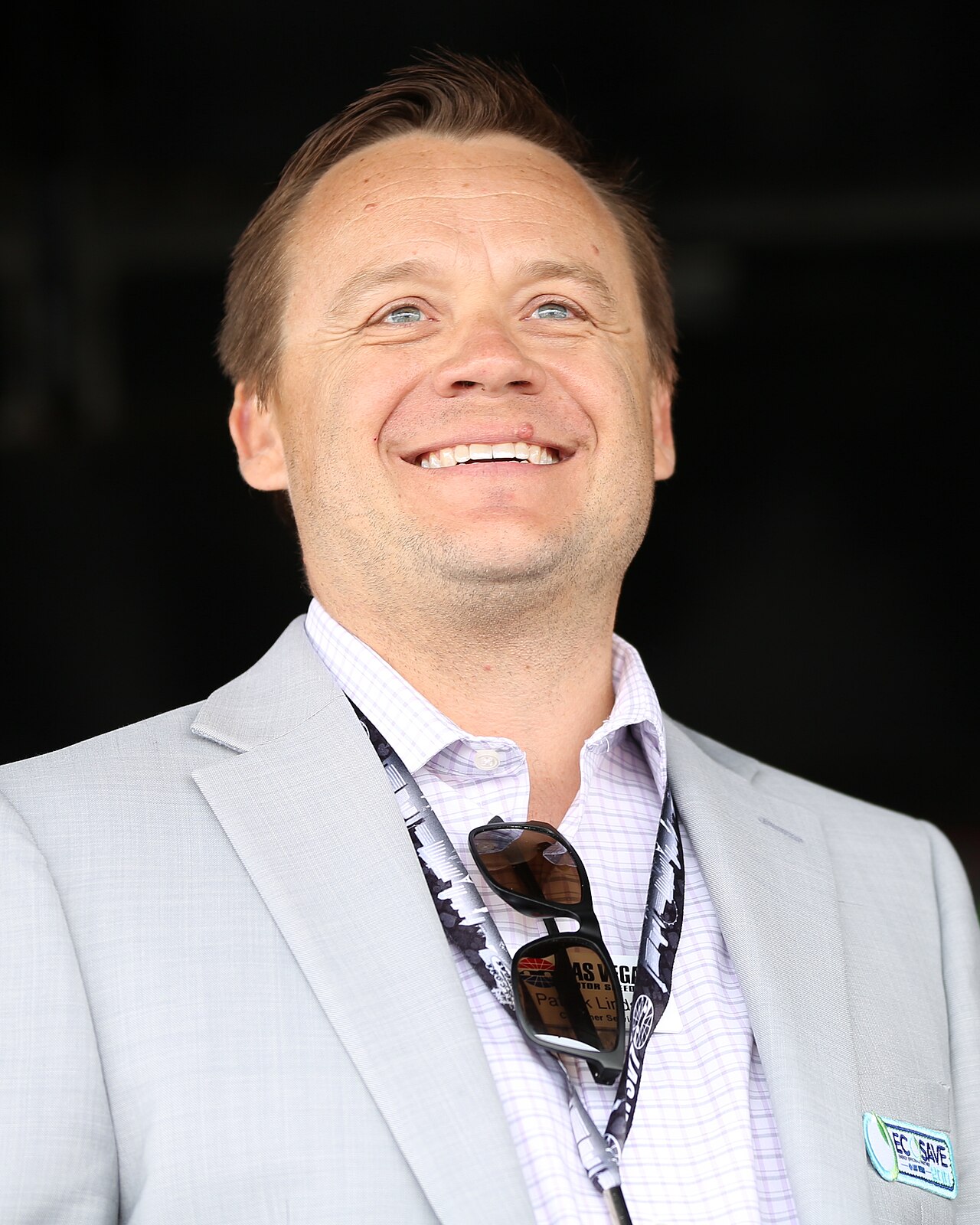 Las Vegas Motor Speedway — Sports executive Patrick Lindsey at Las Vegas Motor Speedway in 2025