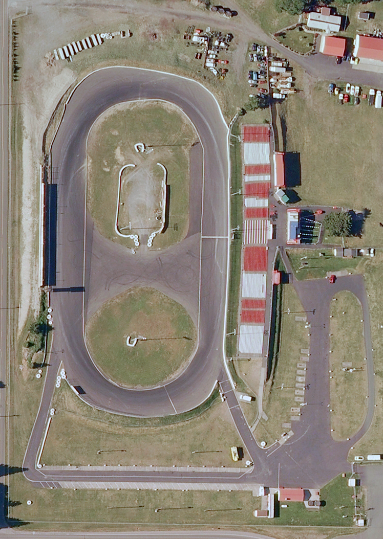 South Sound Speedway — USGS digital orthophoto of South Sound Speedway in Thurston County, Washington