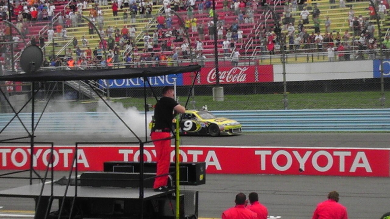Watkins Glen International — Marcos Ambrose Celebrating the Finger Lakes 355 at the Glen